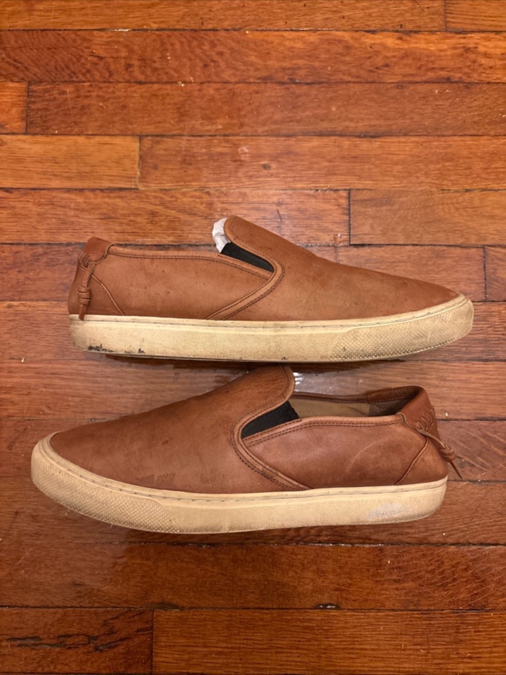 Coach Men's Slip-On Union Loafers Chestnut Brown size 11.5